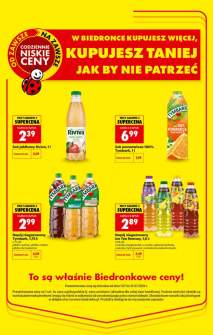 Okładka gazetki Biedronka