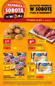 Okładka gazetki Biedronka