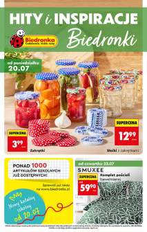 Okładka gazetki Biedronka