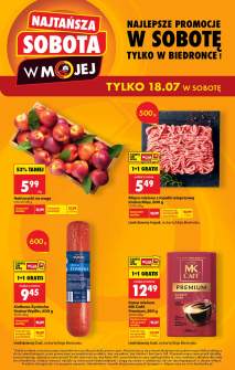 Okładka gazetki Biedronka