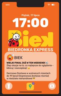 Okładka gazetki Biedronka