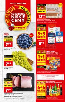 Okładka gazetki Biedronka