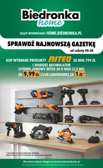 Okładka gazetki Biedronka