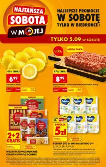 Okładka gazetki Biedronka