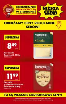 Okładka gazetki Biedronka