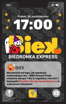 Okładka gazetki Biedronka